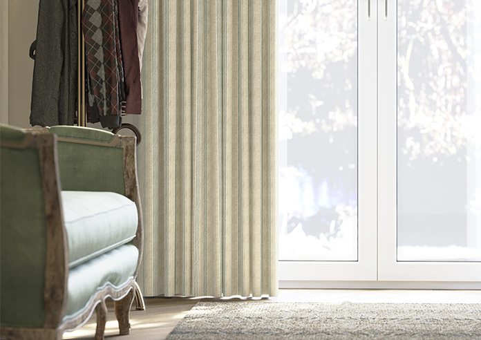 Emily Bond George Stripe Print, Fern - Made to Measure Curtains - Image 5